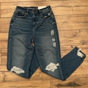 NET American Eagle Soft Knit Mom Jean Size 0/25W